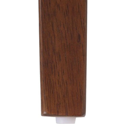 Cosmo Casa - Set van 6 Eetkamerstoelen - Keukenfauteuils met Donker Frame - Textielbekleding - Taupe