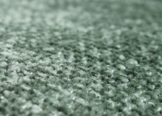 Cosmo Casa - Set van 6 Eetkamerstoelen - Keukenstoel - Draaibaar met Auto-Return - Chenille Stof - Groen