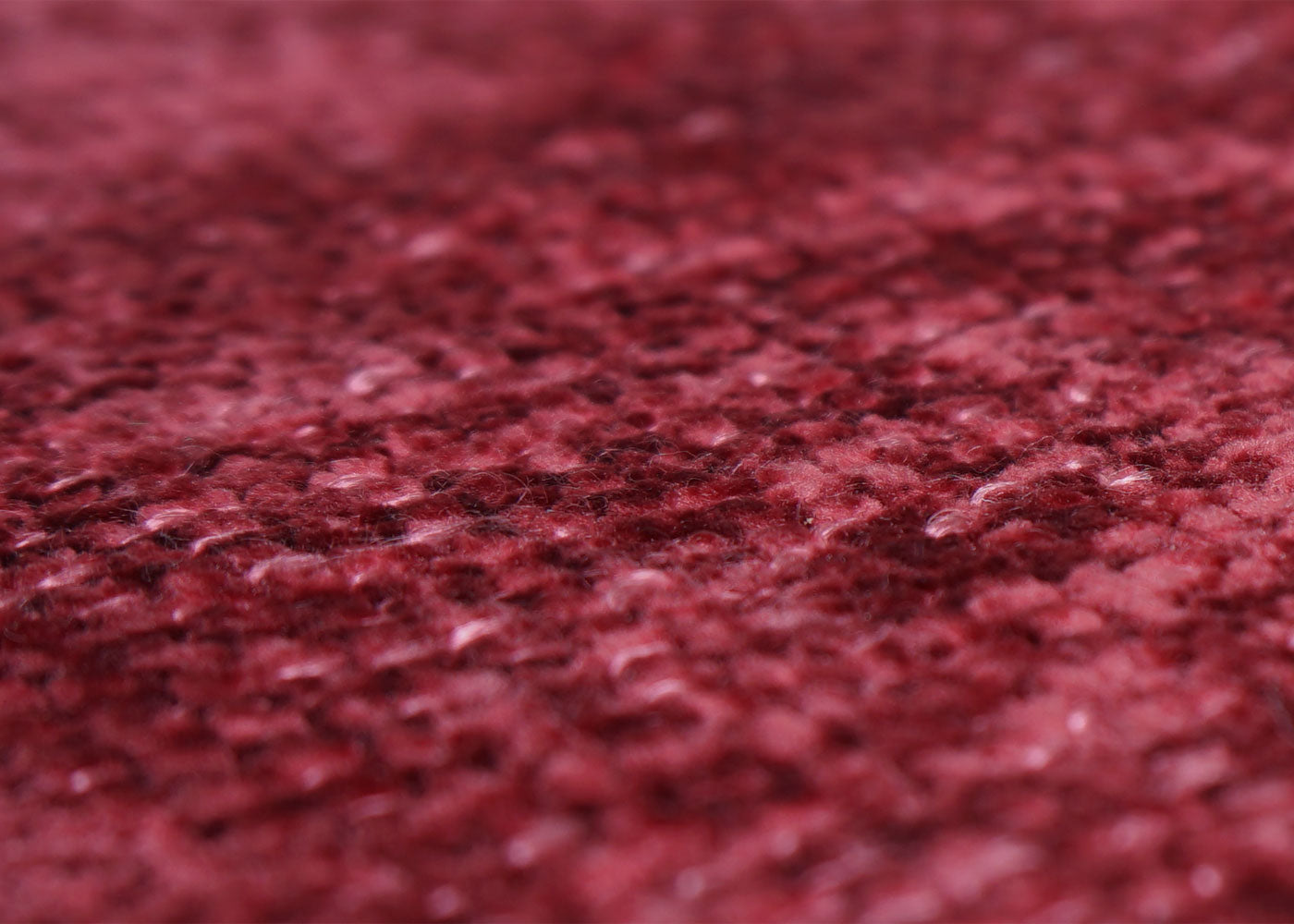 Cosmo Casa - Set van 6 Eetkamerstoelen - Keukenstoel - Draaibaar met Auto-Return - Chenille Stof - Bordeaux