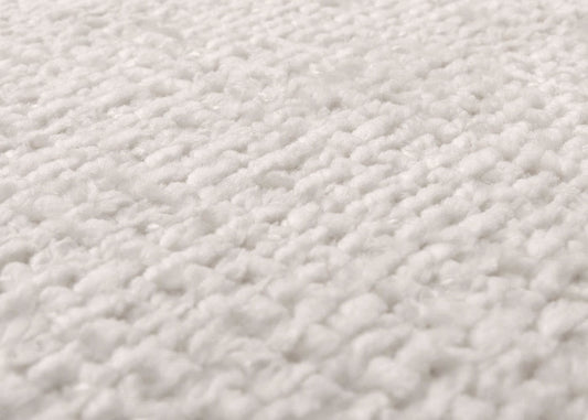 Cosmo Casa - Set van 6 Eetkamerstoelen - Roterende Armleuning met Auto-Return - Chenille Textiel - Crème