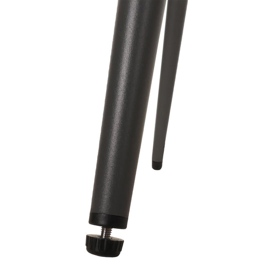 Cosmo Casa - Set van 6 Eetkamerstoelen - Binnenstoelen met Armleuning - Aluminium Frame - Olefin Touwgaas - Crème Kussen - Lichtbruin