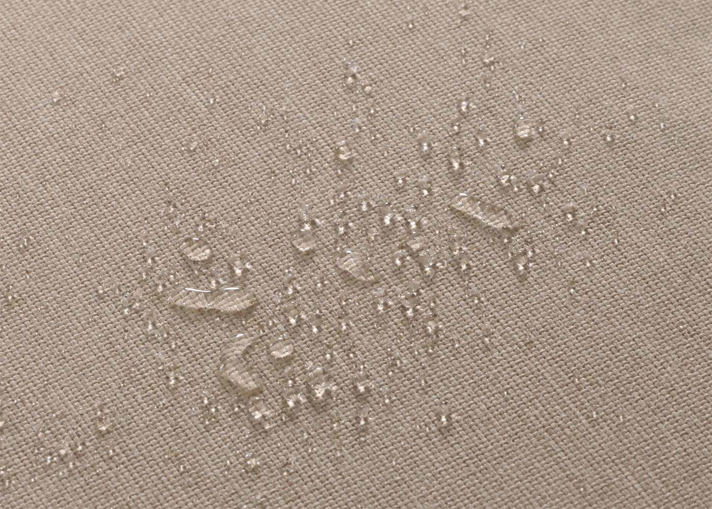 Cosmo Casa - Set van 6 Eetkamerstoelen - Binnenstoelen met Armleuning - Aluminium Frame - Olefin Touwgaas - Crème Kussen - Lichtbruin