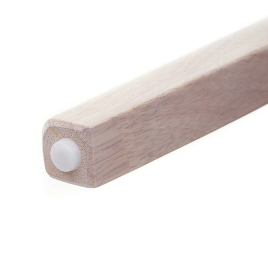 Cosmo Casa - Set van 6 Keukenstoelen - Licht frame - Hout & Textiel - Grijs