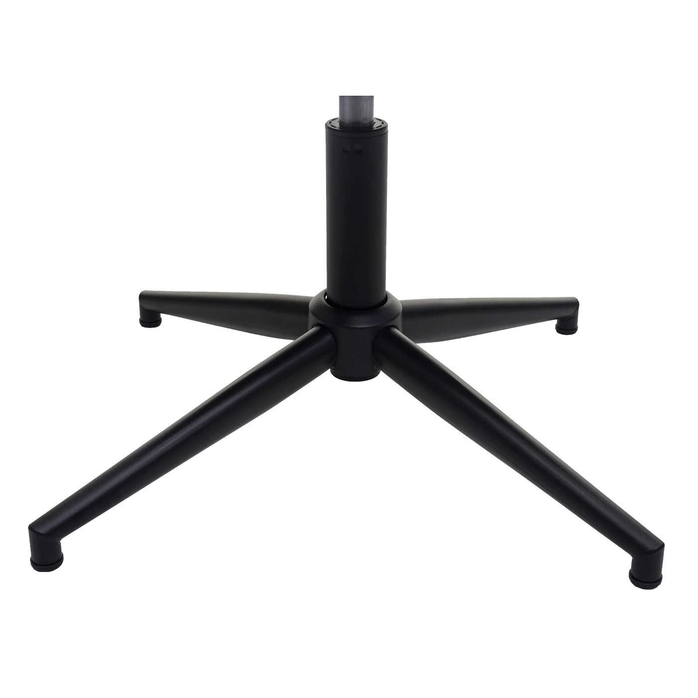 Cosmo Casa - Set van 6 Eetkamerstoelen - Verstelbaar - Textiel - Donkergrijs - Zwarte voet