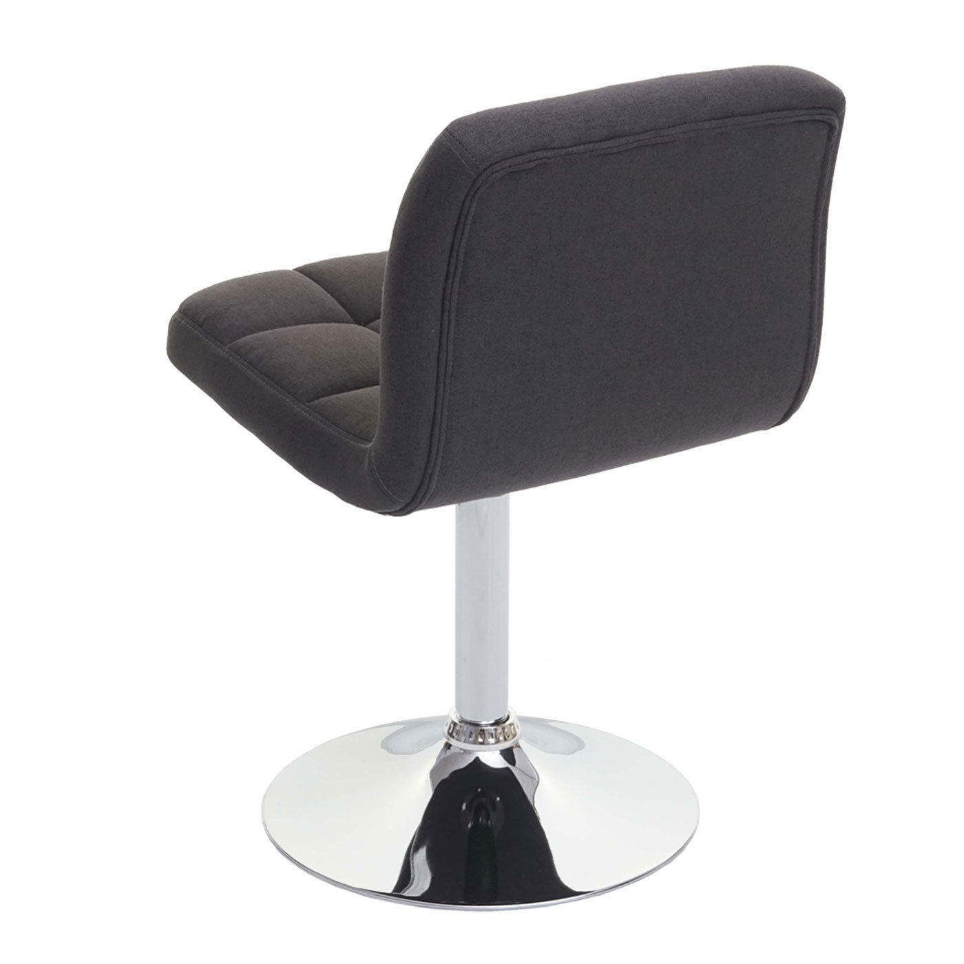 Cosmo Casa - Set van 6 Eetkamerstoelen Kavala - Draaibaar - Stof textiel - Donkergrijs