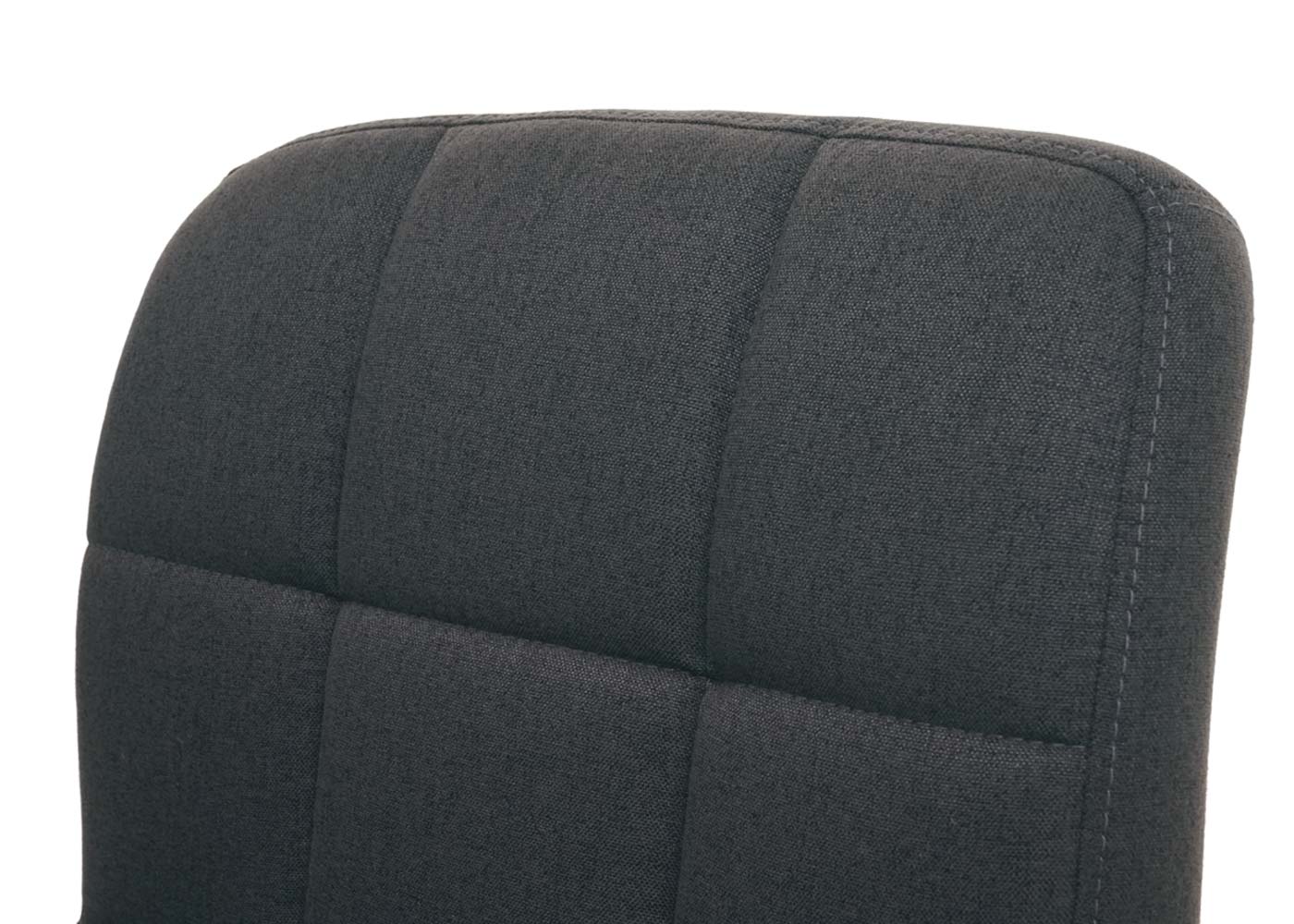 Cosmo Casa - Set van 6 Eetkamerstoelen Kavala - Draaibaar - Stof textiel - Donkergrijs