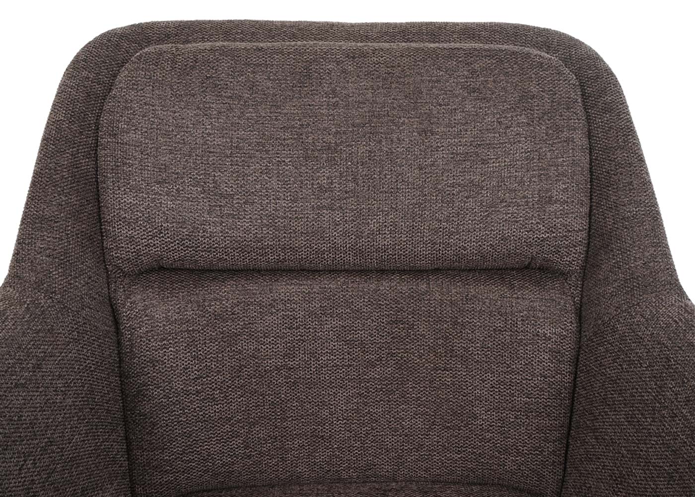 Cosmo Casa - Set van 6 Eetkamerstoelen - Swivel - Kunstleer - Bruin-Donkerbruin