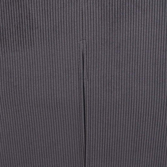 Cosmo Casa - Set van 6 Eetkamerstoelen - Verstelbaar - Corduroy - Grijs