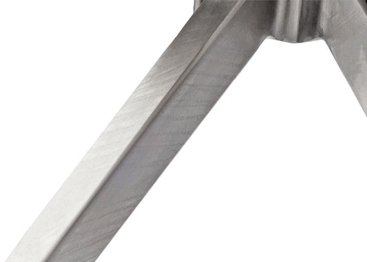 Cosmo Casa - Set van 6 Eetkamerstoelen - Geborsteld - Roestvrij staal - Crème-Beige