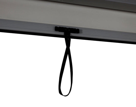 Cosmo Casa - Zijwand voor Pergola - Set van 4 Paviljoenrolgordijn Vervangende Zijwanden - Stoftextiel - Antraciet - 3×3 m