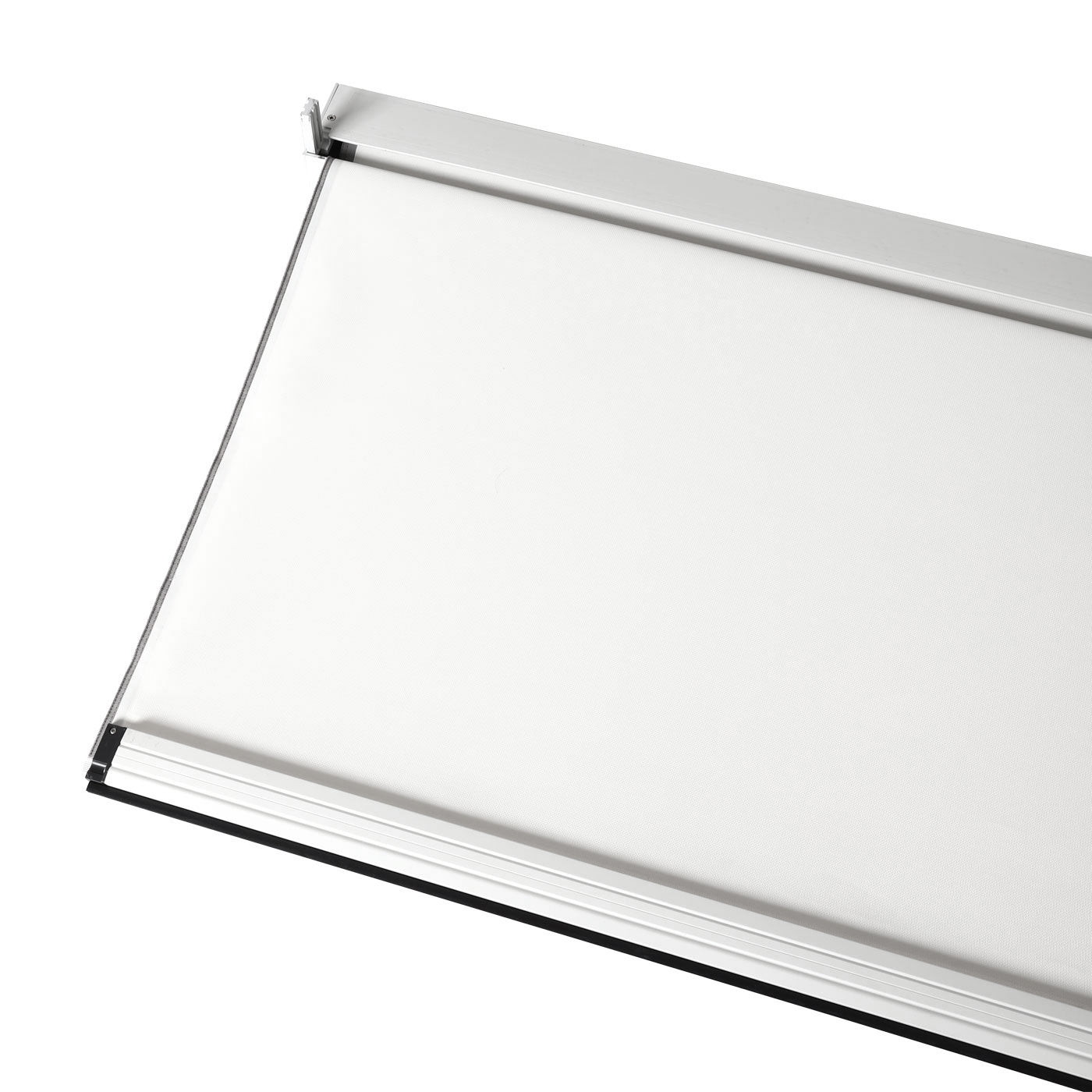 Cosmo Casa - Zijwand voor Pergola - Set van 4 Paviljoenrolgordijn Vervangende Zijwanden - Stoftextiel - Wit - 3×3 m