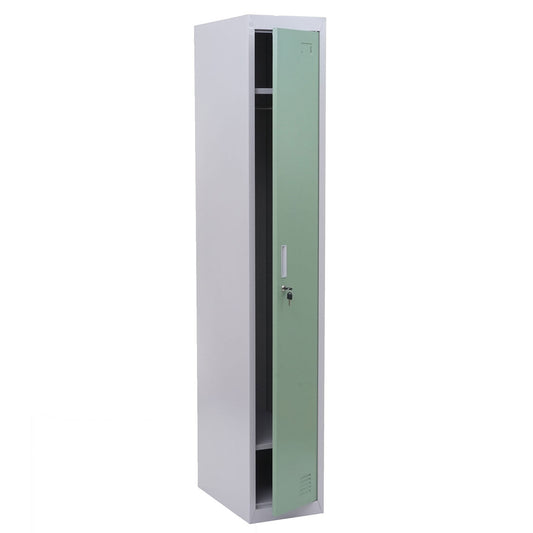 Cosmo Casa - Garderobekast - Conform ASR - Metaal - Mintgroen - 180×30×50 cm