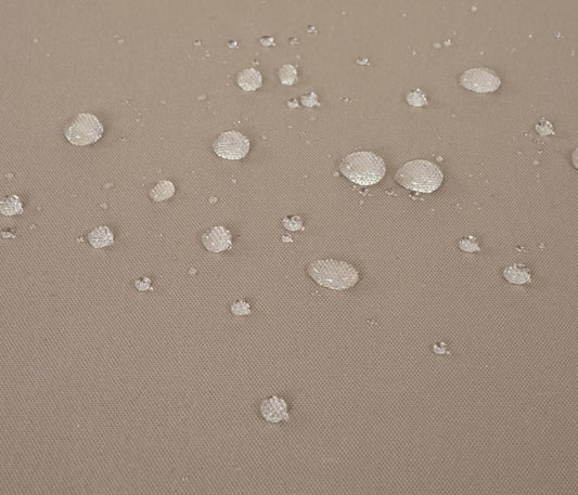 Cosmo Casa - Set van 4 Tuinkrukjes - Crete Poly Rattan Krukjes met Kussens - Rattan en Textiel - Bruin en Beige