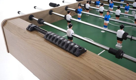 Cosmo Casa Tafelvoetbaltafel - Tafelvoetbal - Opvouwbaar - 84x121x105cm - Zwart