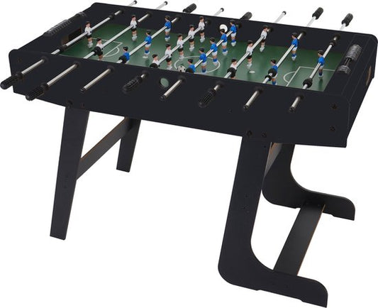 Cosmo Casa Tafelvoetbaltafel - Tafelvoetbal - Opvouwbaar - 84x121x105cm - Zwart