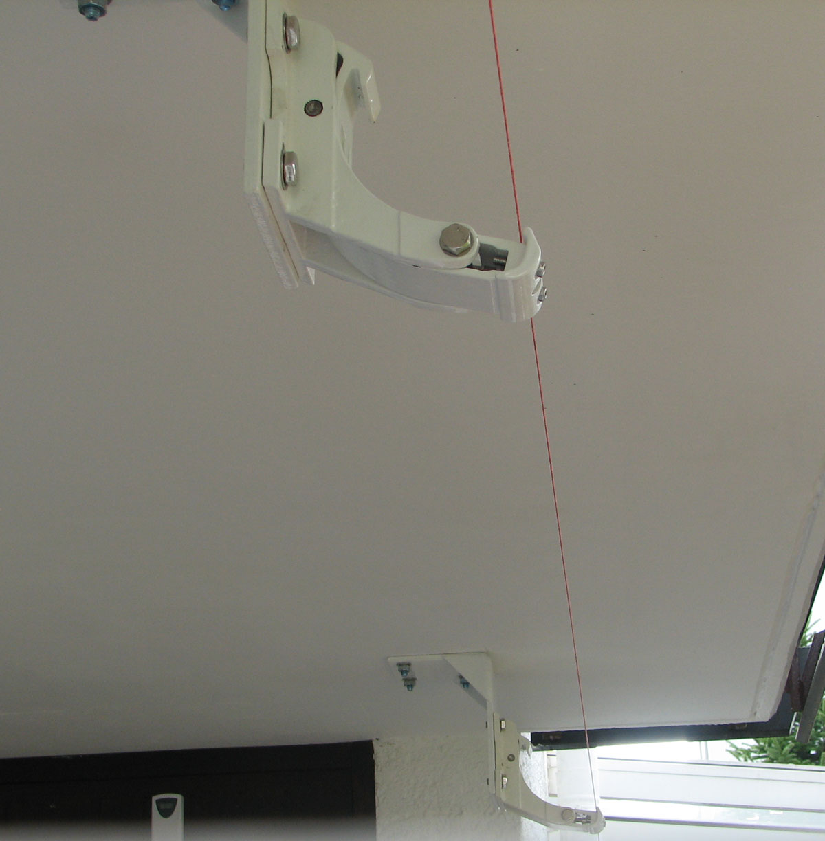 Cosmo Casa - Elektrisch Cassettescherm - Volledige Cassette met Volant 4,5×3 m - Acryl - Crème - Antraciet