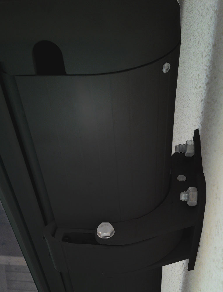 Cosmo Casa - Elektrisch Cassettescherm - Volledige Cassette met Volant 4,5×3 m - Acryl - Crème - Antraciet