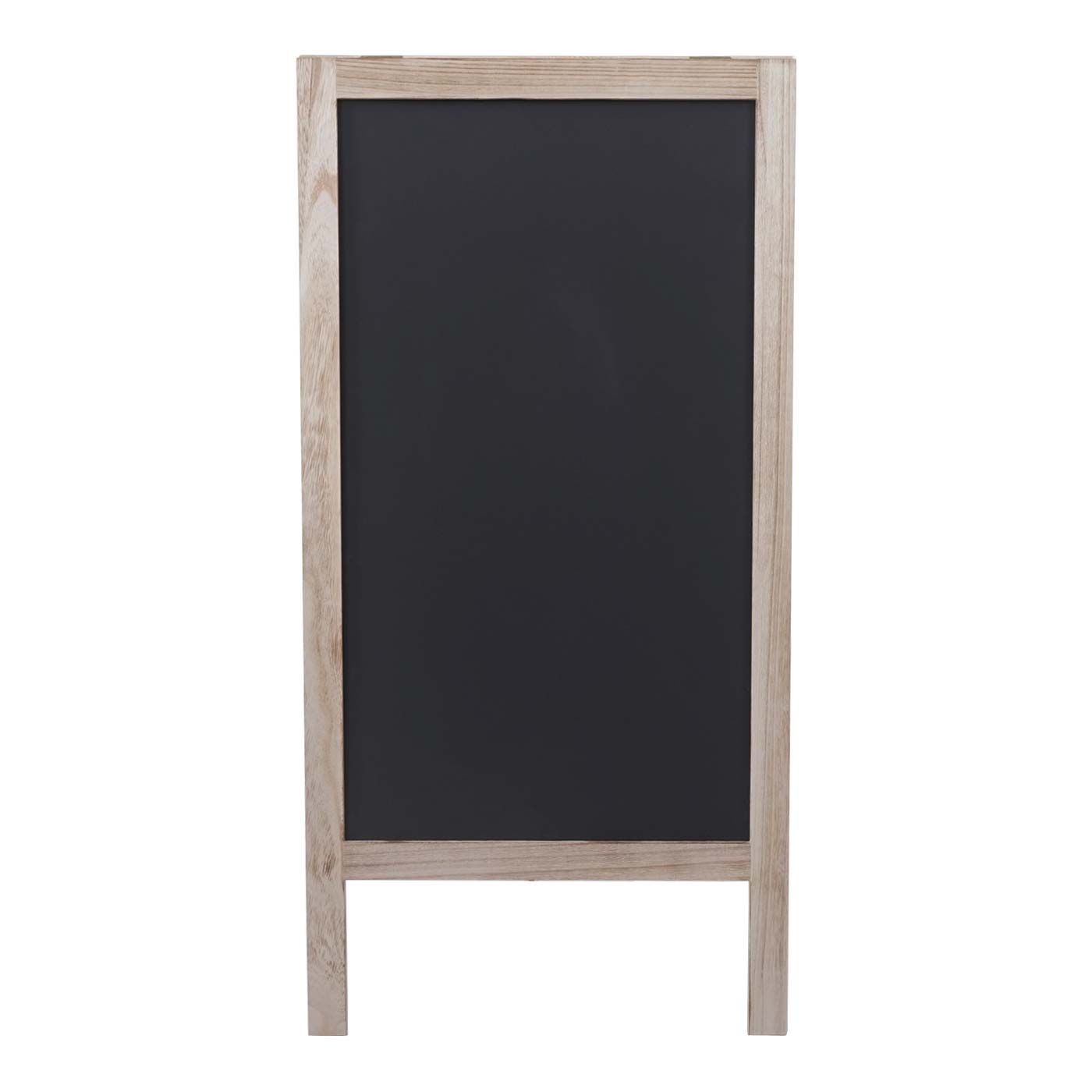 Cosmo Casa - Reclamebord - Krijtbord - Metaal & Hout - Naturel - 100×50 cm