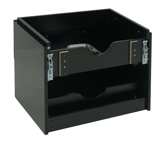 Cosmo Casa - Wastafelonderkast - Premium - Hoogglans - Zwart - 60 cm