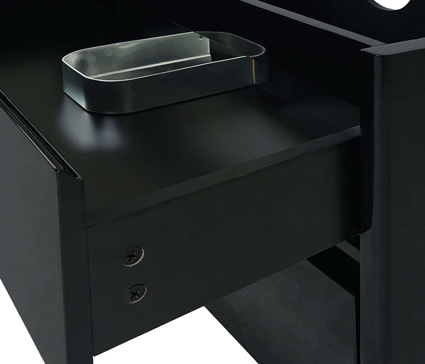 Cosmo Casa - Wastafelonderkast - Premium - Hoogglans - Zwart - 60 cm