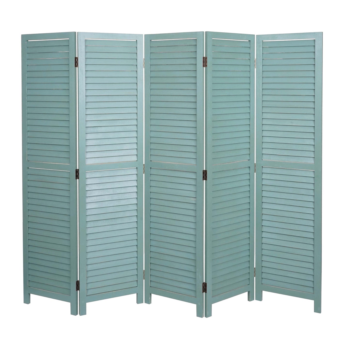 Cosmo Casa - Scherm - Vintage - Textiel - Groen - 170×205 cm