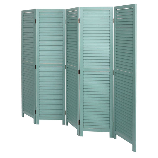 Cosmo Casa - Scherm - Vintage - Textiel - Groen - 170×205 cm