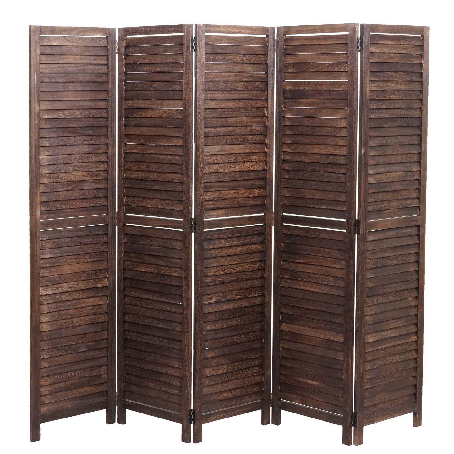 Cosmo Casa - Paravent - Shabby - Divers - Bruin - 170×205 cm