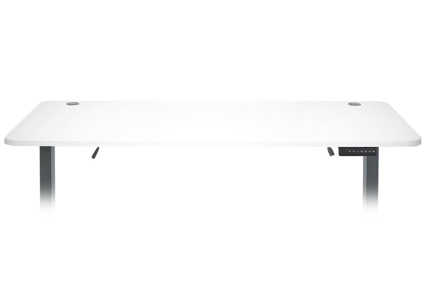 Cosmo Casa - Tafelblad - Gecertificeerd - MDF - Wit - 160×80 cm