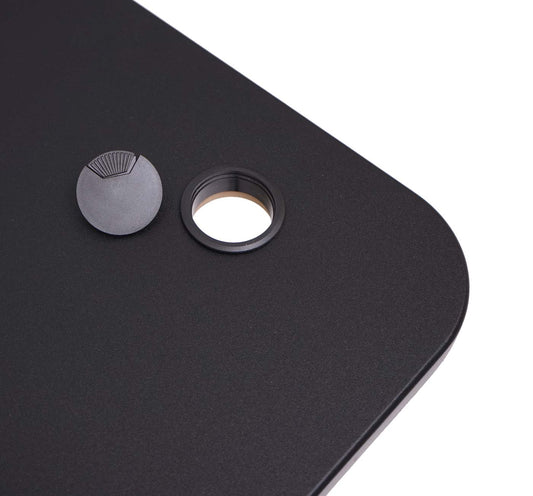 Cosmo Casa - Tafelblad - Gecertificeerd - MDF - Zwart - 160×80 cm