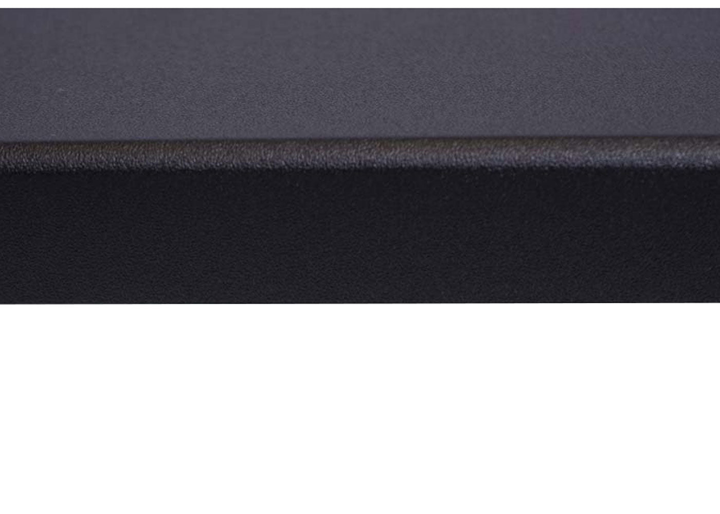 Cosmo Casa - Tafelblad - Gecertificeerd - MDF - Zwart - 160×80 cm