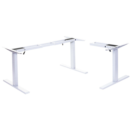 Cosmo Casa - Tafelframe - Verstelbaar - Metaal - Wit