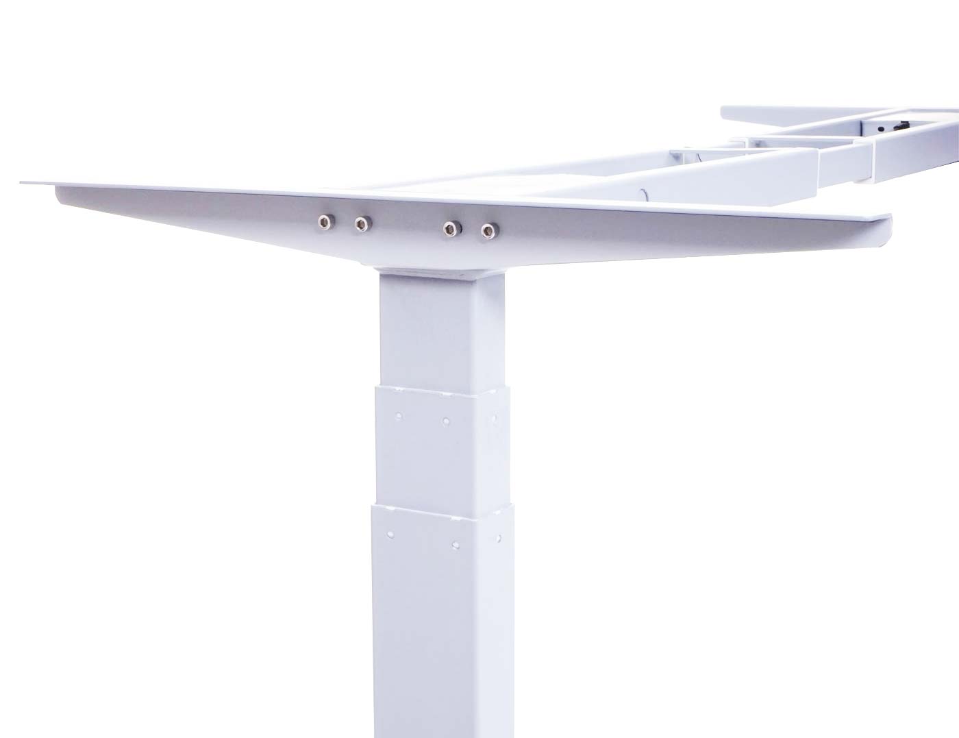 Cosmo Casa - Tafelframe - Verstelbaar - Metaal - Wit