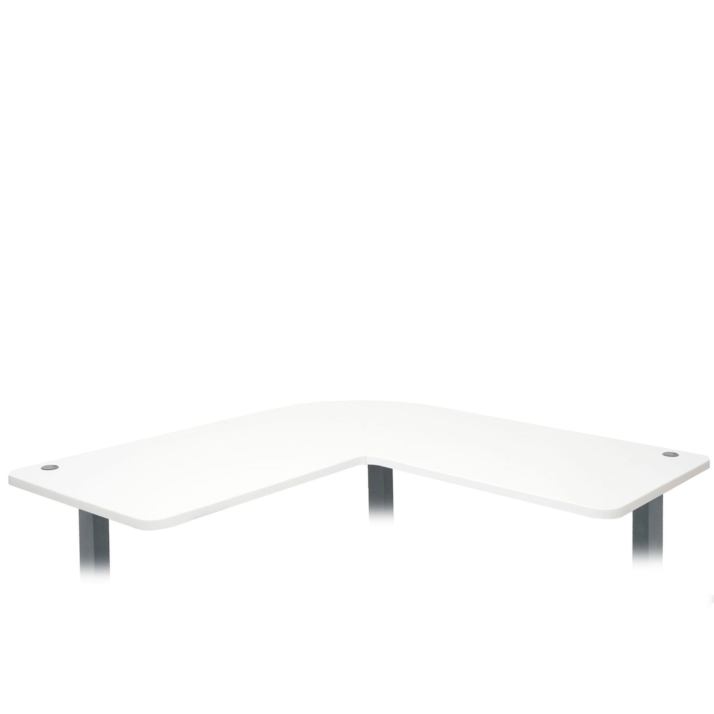 Cosmo Casa - Tafelblad Hoekbureau - Gecertificeerd - MDF - Wit - 90 cm