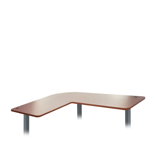 Cosmo Casa - Tafelblad Hoekbureau - Gecertificeerd - MDF - Naturel - 90 cm