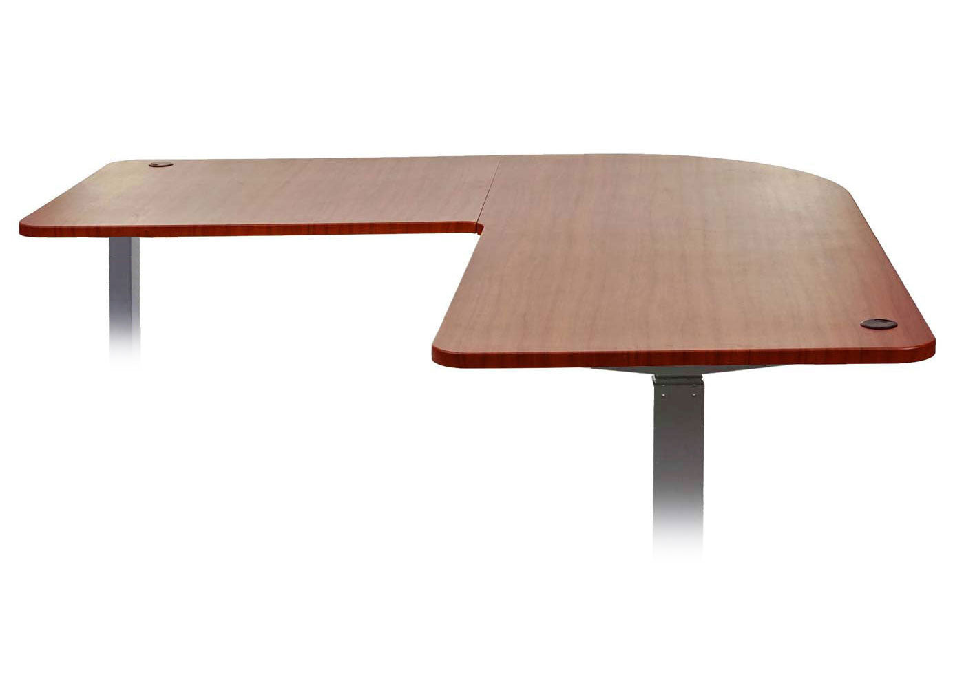 Cosmo Casa - Tafelblad Hoekbureau - Gecertificeerd - MDF - Naturel - 90 cm