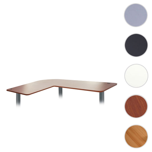 Cosmo Casa - Tafelblad Hoekbureau - Gecertificeerd - MDF - Naturel - 90 cm