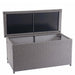 Cosmo Casa - Kussenbox - Basic - Polyrotan - Basic Grey - 63×135×52 cm