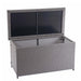 Cosmo Casa - Kussenbox - Basic - Polyrotan - Basic Grey - 51×115×59 cm