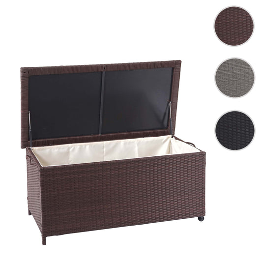 Cosmo Casa - Kussenbox - Premium - Polyrotan - Bruin - 51×100×50 cm