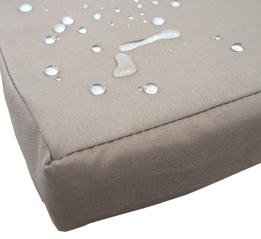 Cosmo Casa - Tuinbank met tafel - Zitgroep - Polyrotan - Zwart & Crème - 132 cm