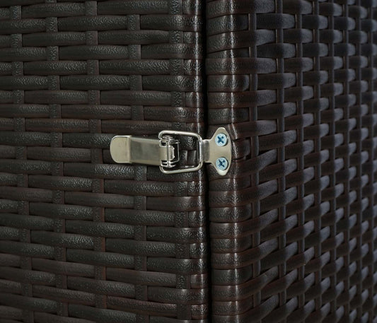 Cosmo Casa - Vuilnisbakbekleding - Polyrotan - 120L - Bruin