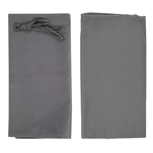 Cosmo Casa - Afdekking - Vervangend - Textiel - Grijs - 3×4 m