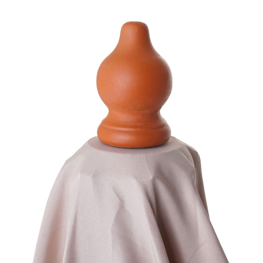 Cosmo Casa - Tuinparasol - Markt - Polyester & Hout - Crème - 3×4 m