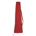 Cosmo Casa - Beschermhoes - Trekkoord - Textiel - Bordeauxrood - 3×4 m