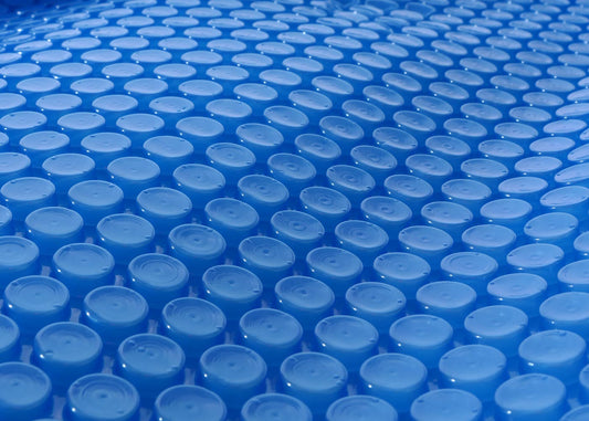 Cosmo Casa - Zwemafdekking - Rechthoekig - Kunststof - Blauw - 3×2 m