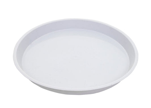 Cosmo Casa - Paraplustandaard - Rond design met belettering - Metaal - Wit - 55cm