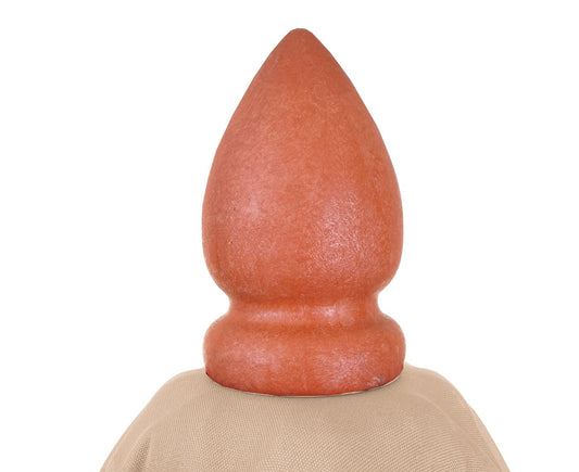 Cosmo Casa - Houten parasol - Trekkoord - Polyester & Hout - Crème - Ø4 m