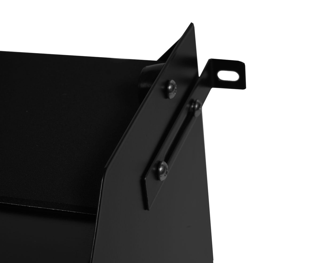 Cosmo Casa - Wasmachineonderkast - Met lade - Metaal - Zwart - 33×61×52 cm