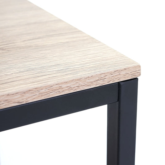 Cosmo Casa - Kapstok - Vrijstaand - Metaal & Hout - Naturel - 184×102×41 cm