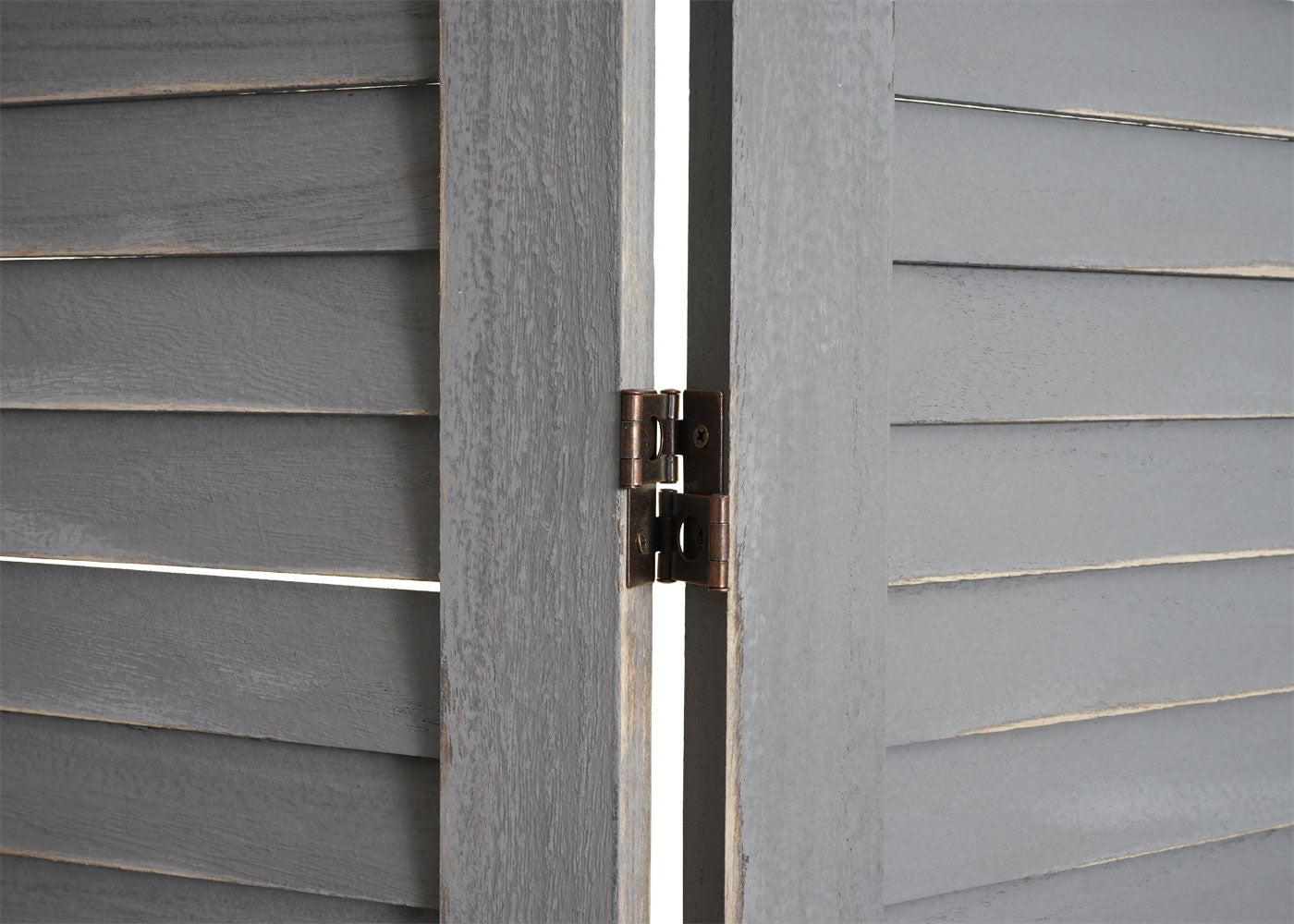 Cosmo Casa - Paravent - Privacyscherm - Hout - Grijs - 170×240 cm